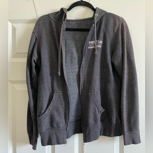 Gray Zip-Up Jacket. Size: S. Zipper is Broken!!